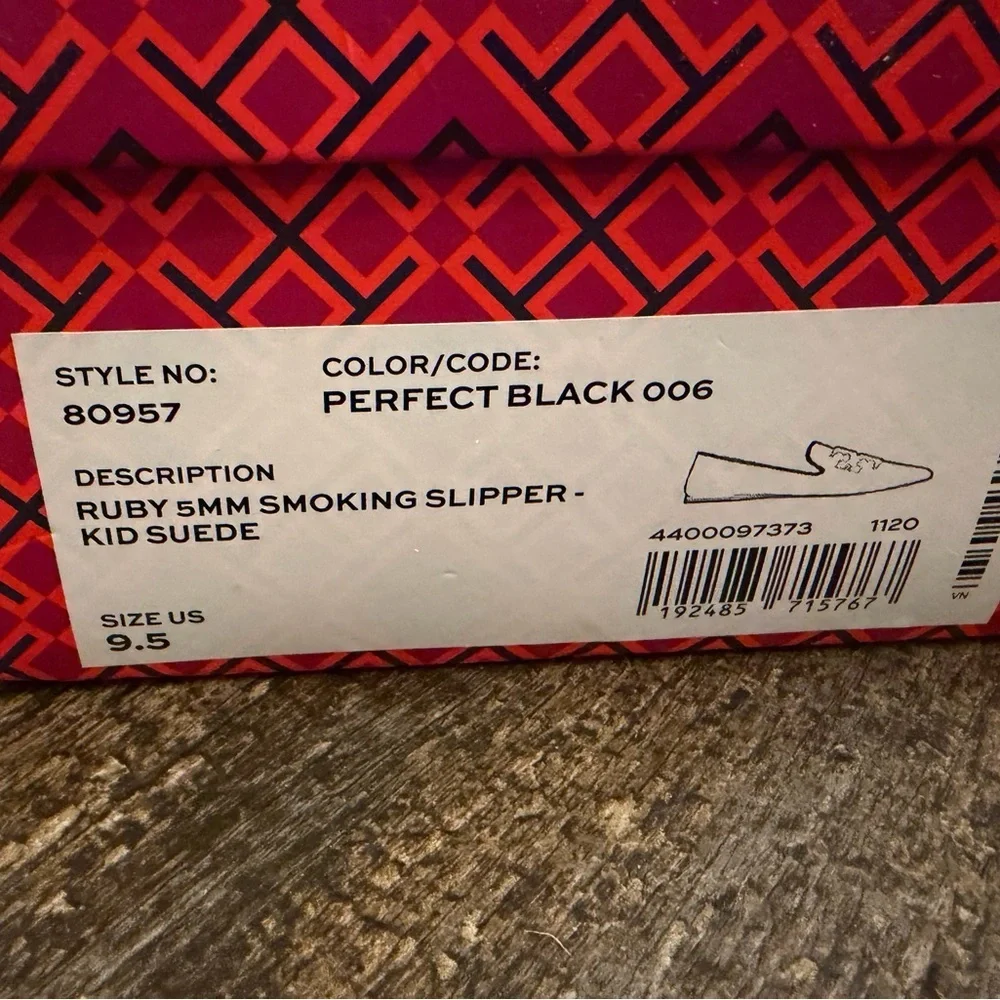 Tory Burch Black Suede Women’s Loafers comes with box